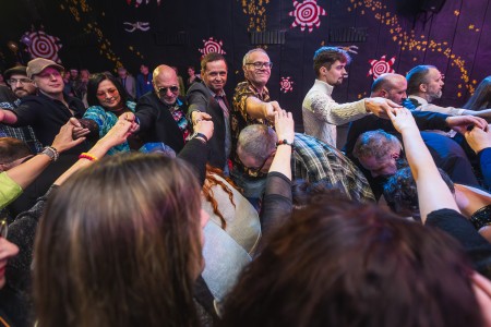 Absolwenckie potupaje na UMK [fot. Szymon Zdziebło]